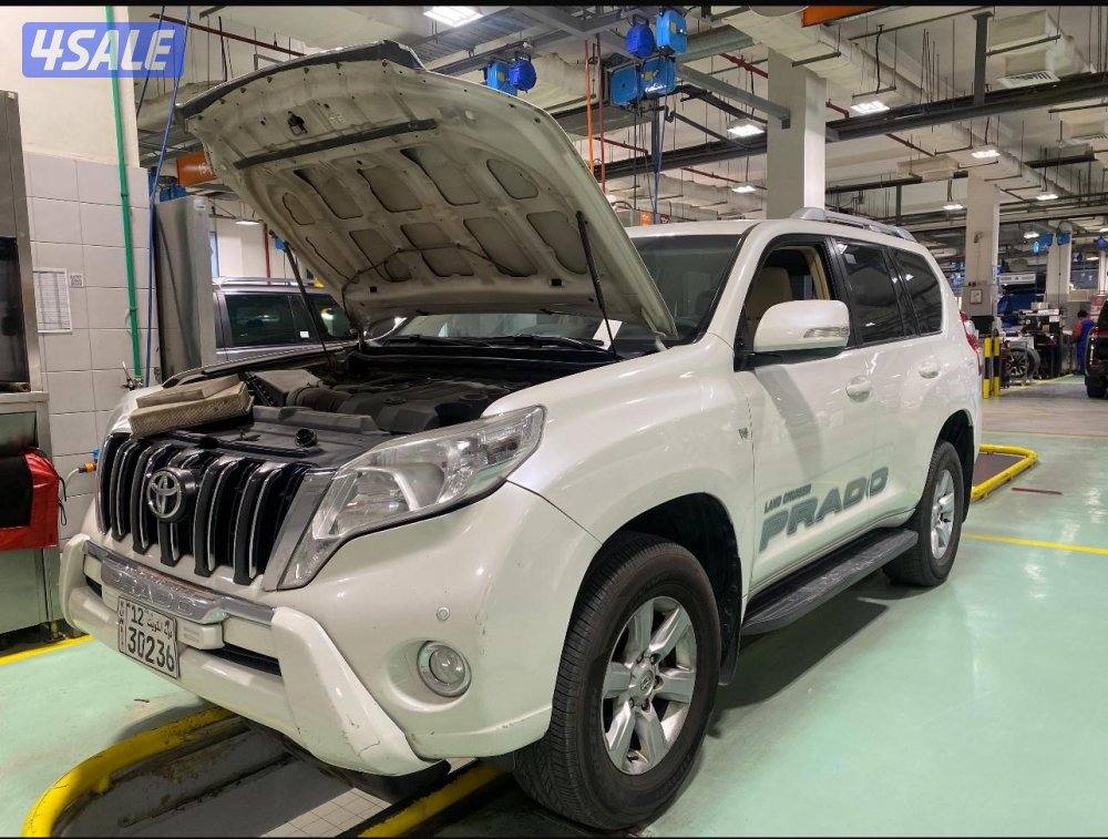 للبيع برادو بحاله الوكاله ((جديد)) ولايدق الا الصامل الوعد عند الفحص1