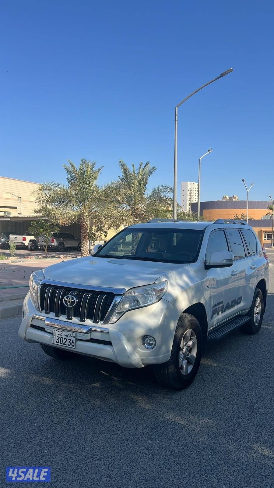 للبيع برادو بحاله الوكاله ((جديد)) ولايدق الا الصامل الوعد عند الفحص3