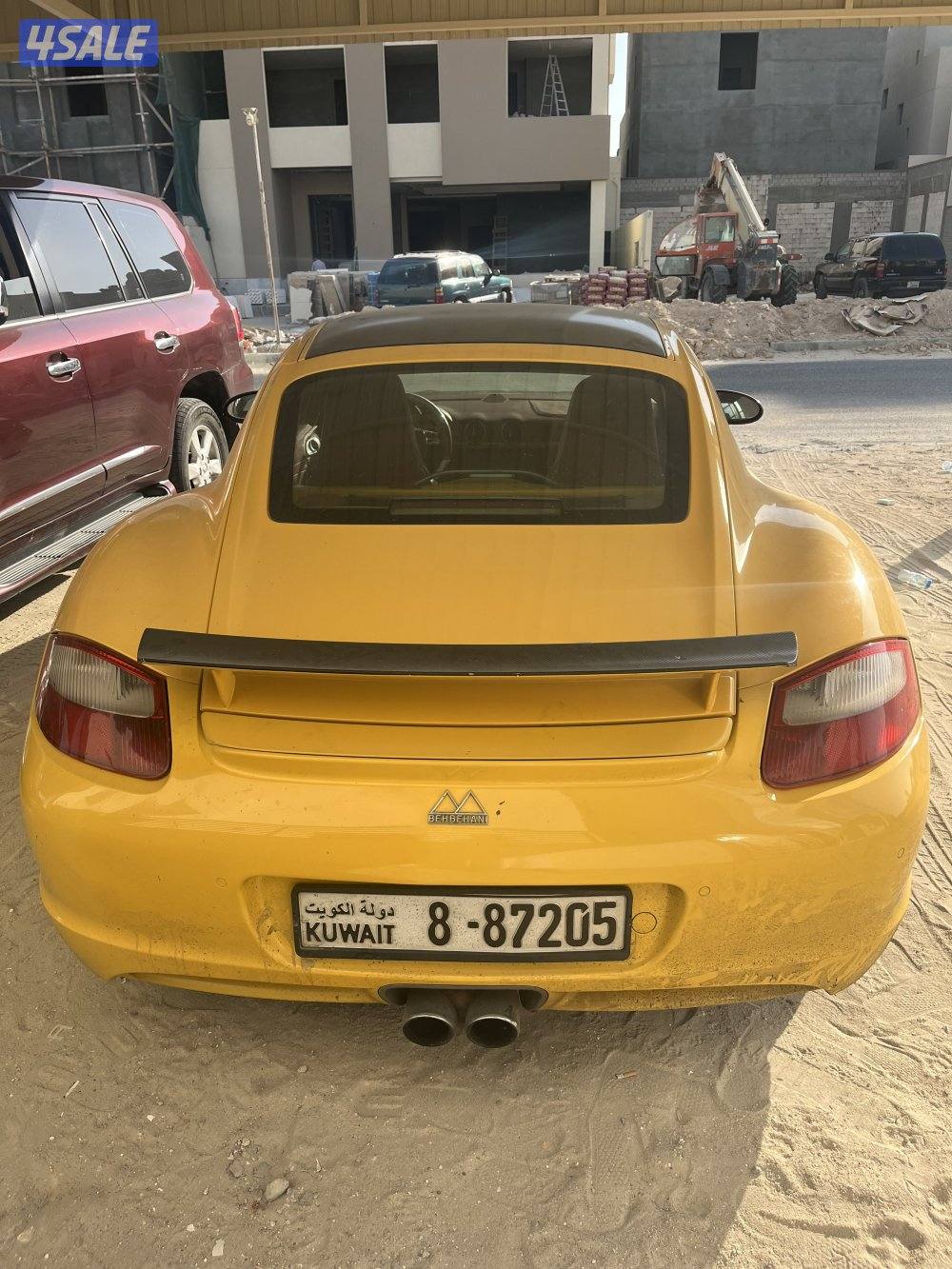 سلام عليكم للبيع بورش كايمن إس ٢٠٠٧شرط الفحص  (القير خربان )5