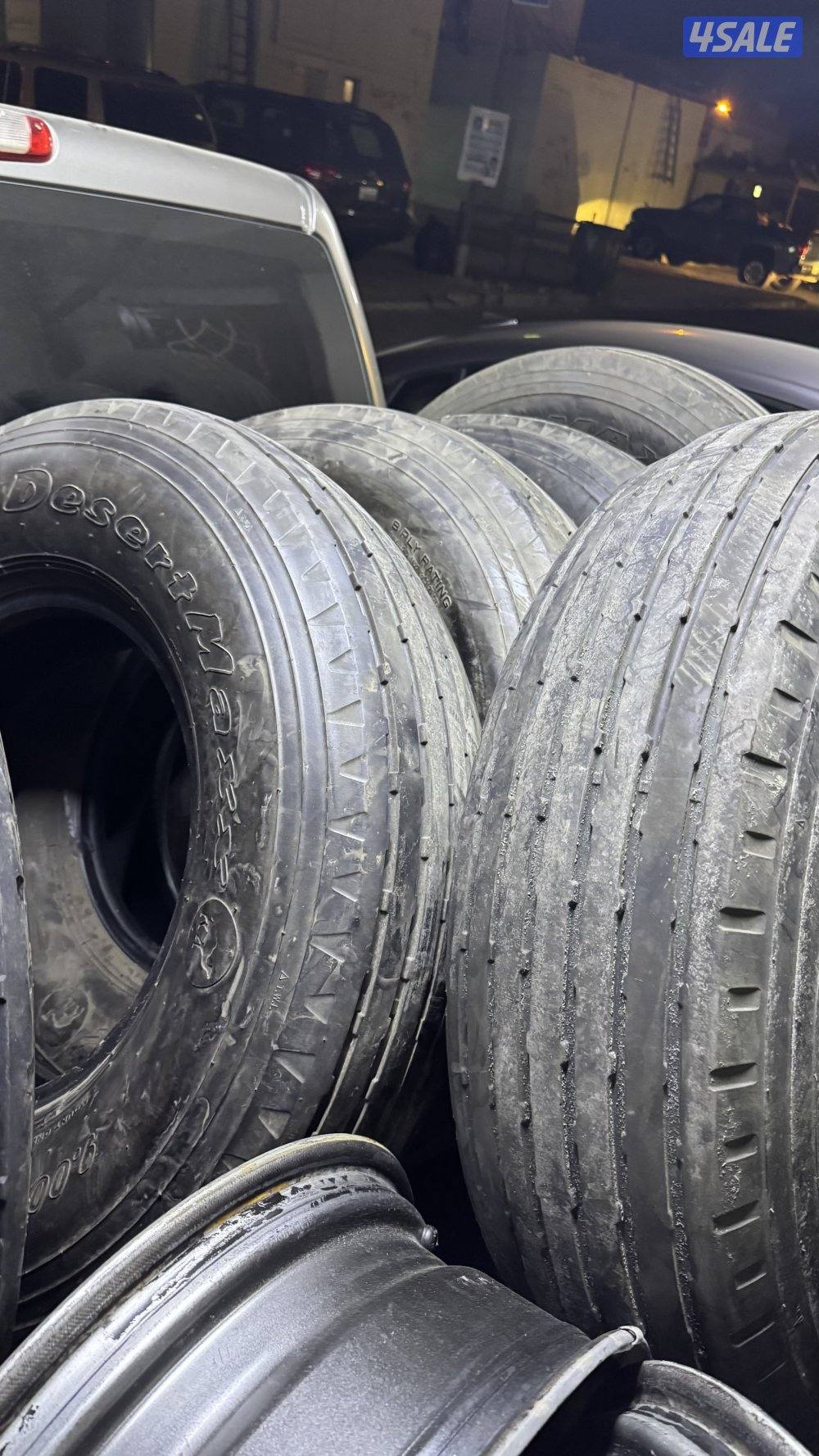 للبيع اربع رنقات هلل حجم ١٧ مع بوالينها + ٤ بوالين حجم ١٧1