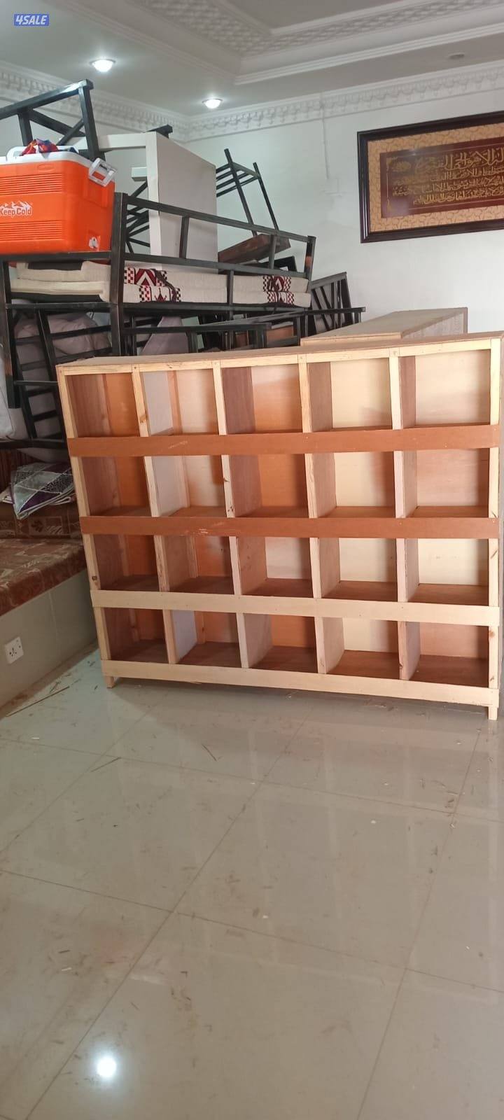 بيع وتفصال خانات وارفف وحظانات للحمام والدجاج شي مرتب وخشب قوي2