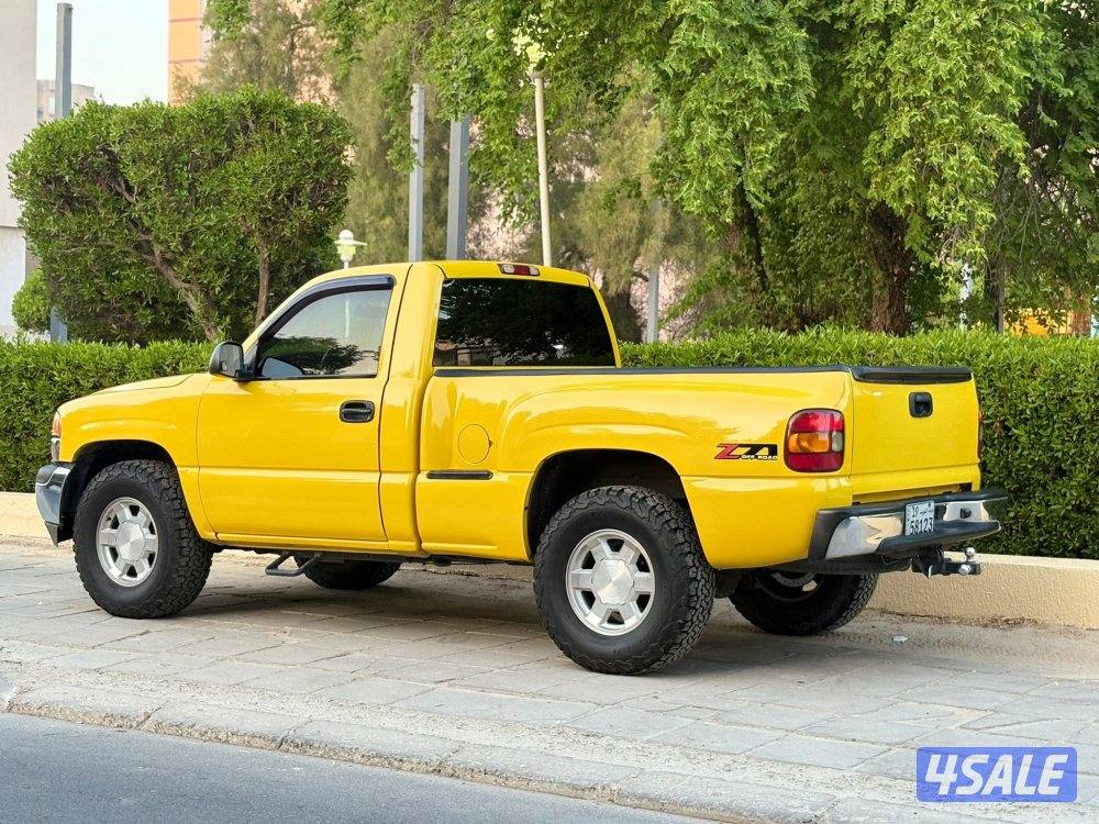 سييرا Z71 مخصر موديل 2002 دبل قير ارضي1