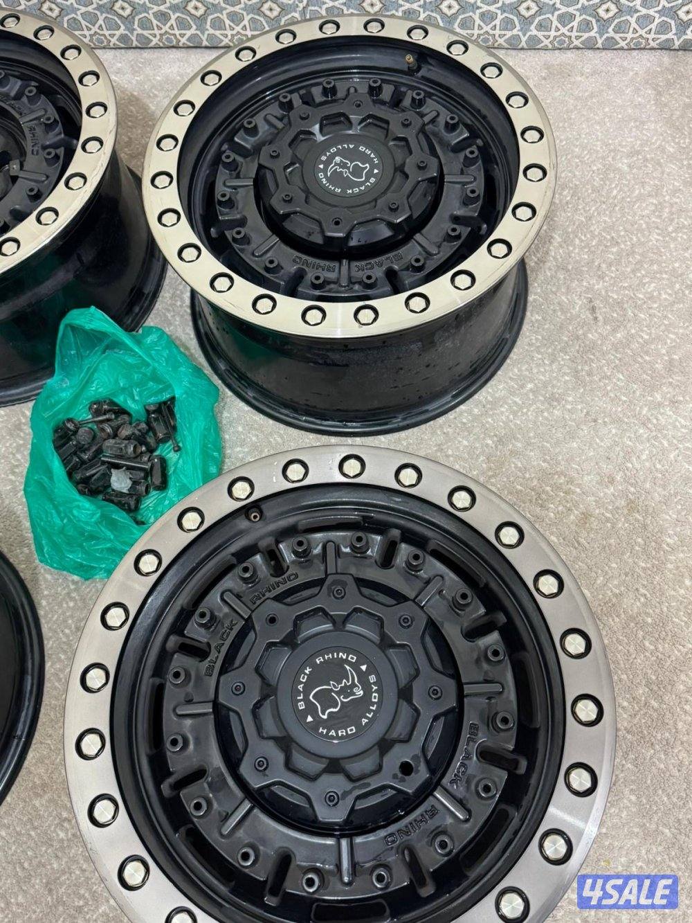 للبيع رنقات بلاك رينو3