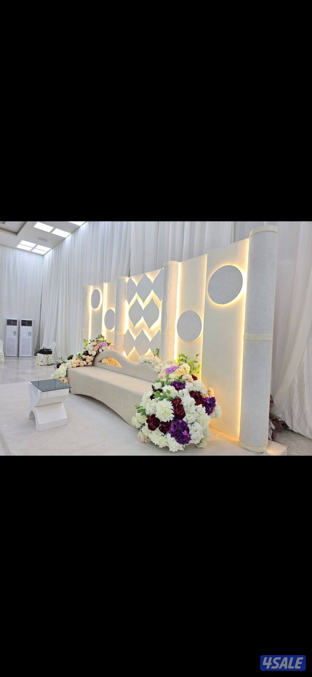 تأجير كراسي وطاولات وزينه منازل وجميع مستلزمات الافراح2