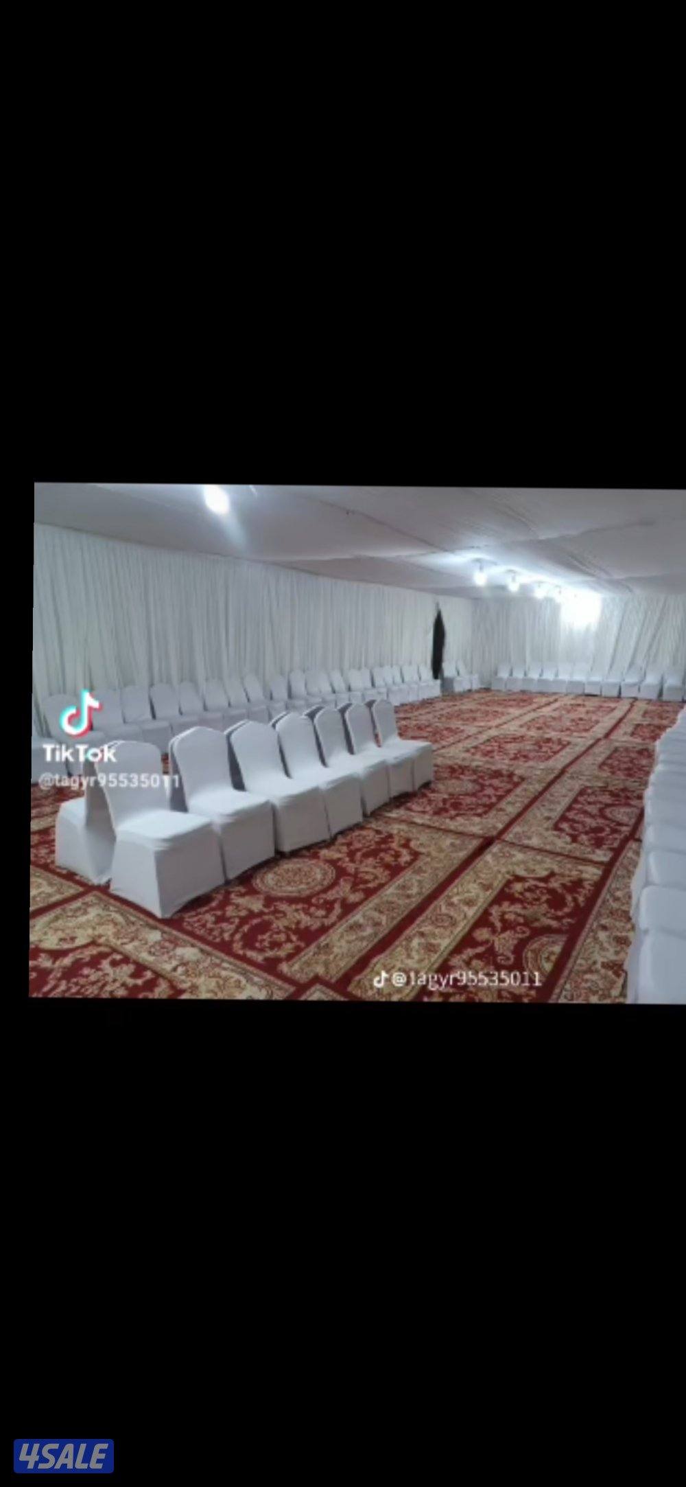 تأجير كراسي وطاولات وزينه منازل وجميع مستلزمات الافراح8