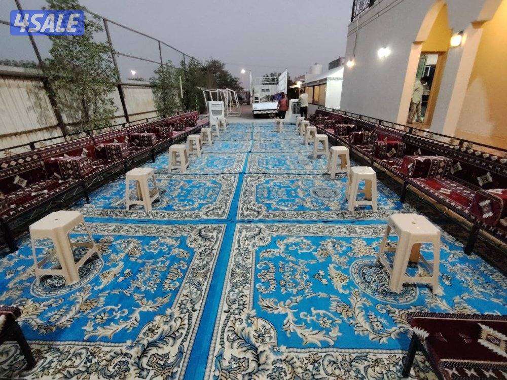 تأجير كراسي وطاولات وزينه منازل وجميع مستلزمات الافراح11