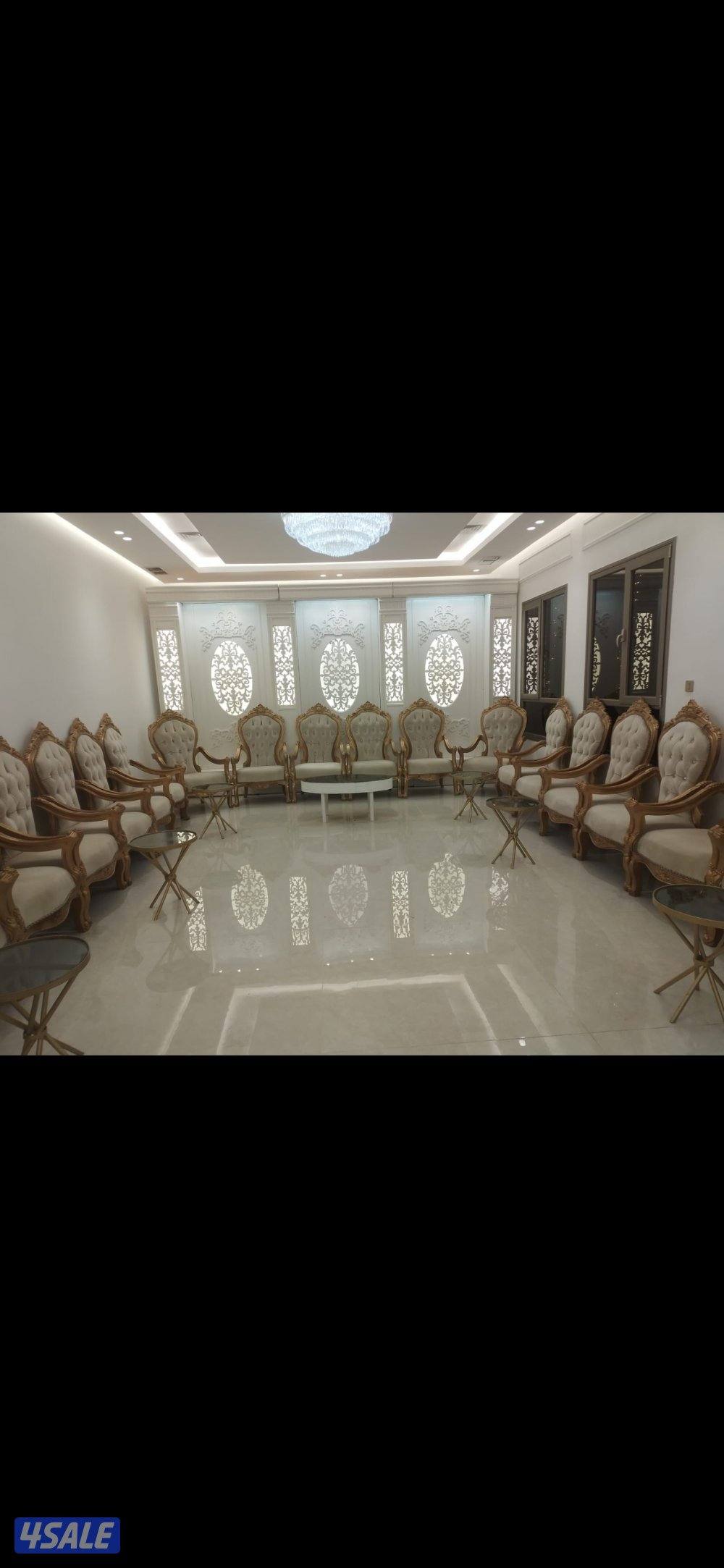 تأجير كراسي وطاولات وزينه منازل وجميع مستلزمات الافراح12