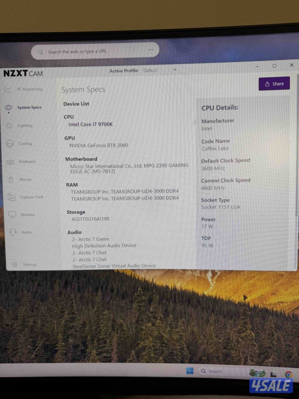 للبيع بي سي3