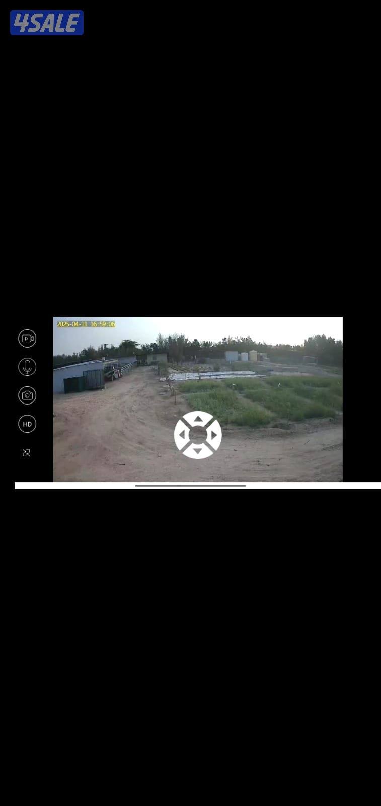 كاميرا طاقه شمسيه متحركه بجميع الاتجاهات صوت وصوره سبيكرمايك سنسر حركه1