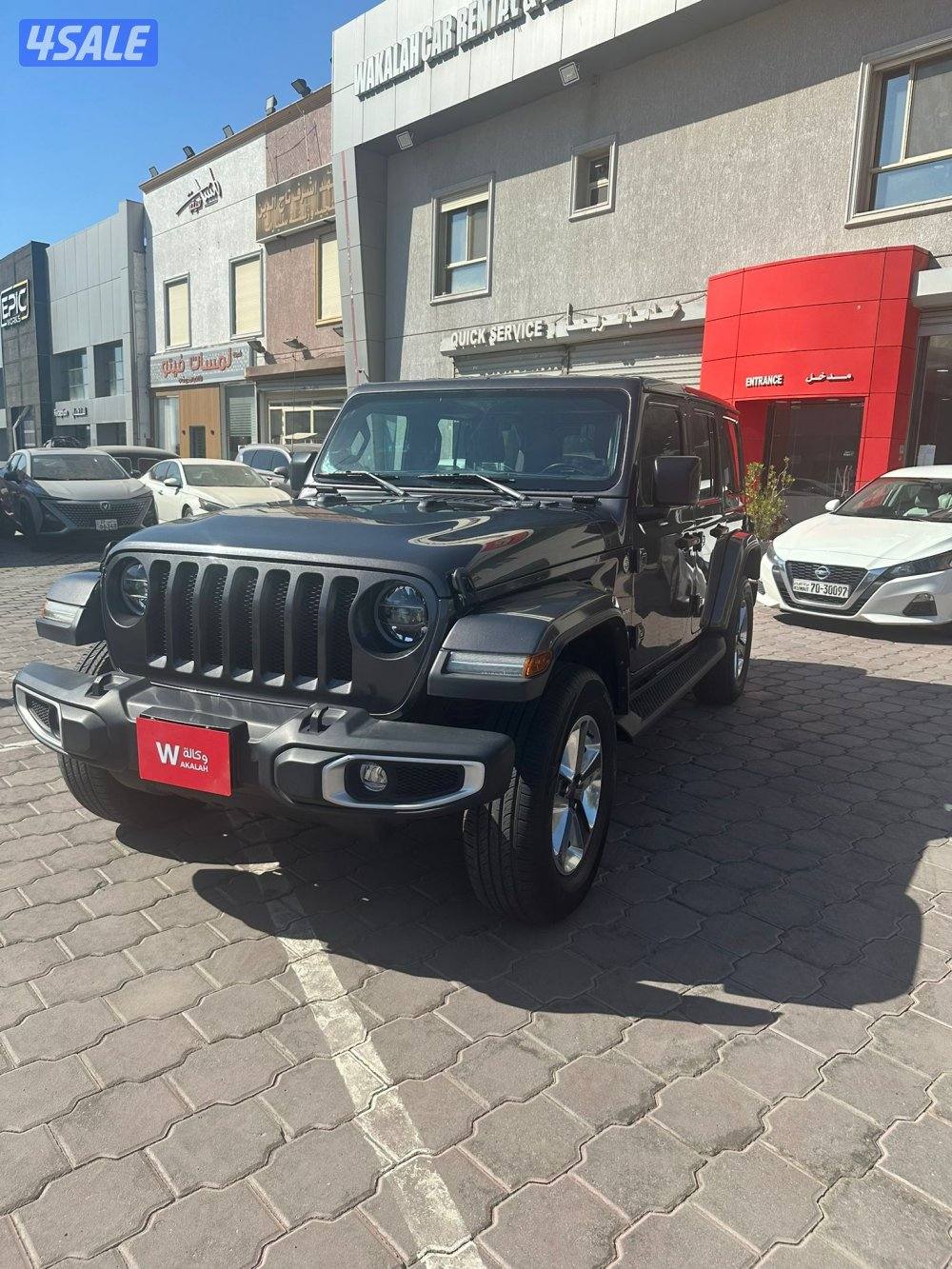 جيب رانجلر صحاري 2021 صبغ الوكالة عداد 81 الف1