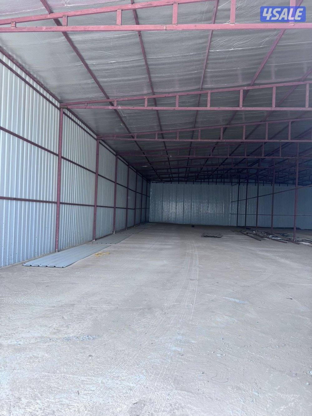 للايجار مخزن ومستودعات مساحة مختلفة تصلح لجميع التخزين2