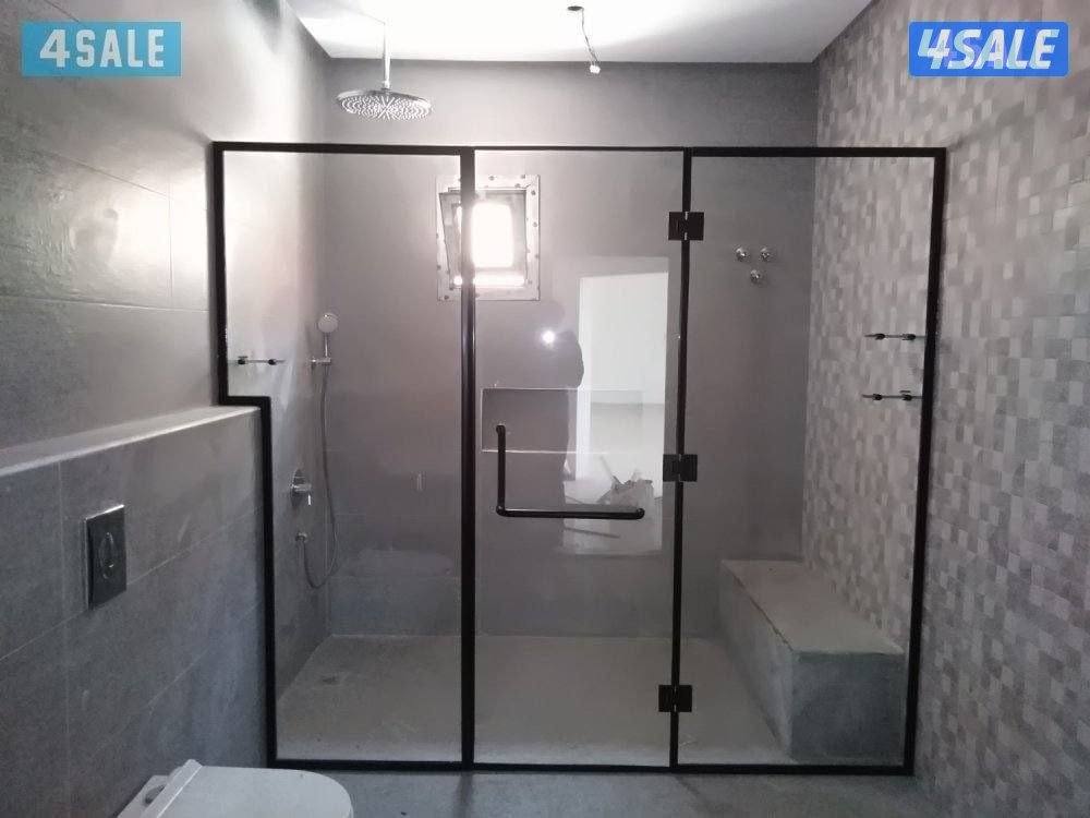 glass door shower box partition aluminium Doors windows shatr glass10