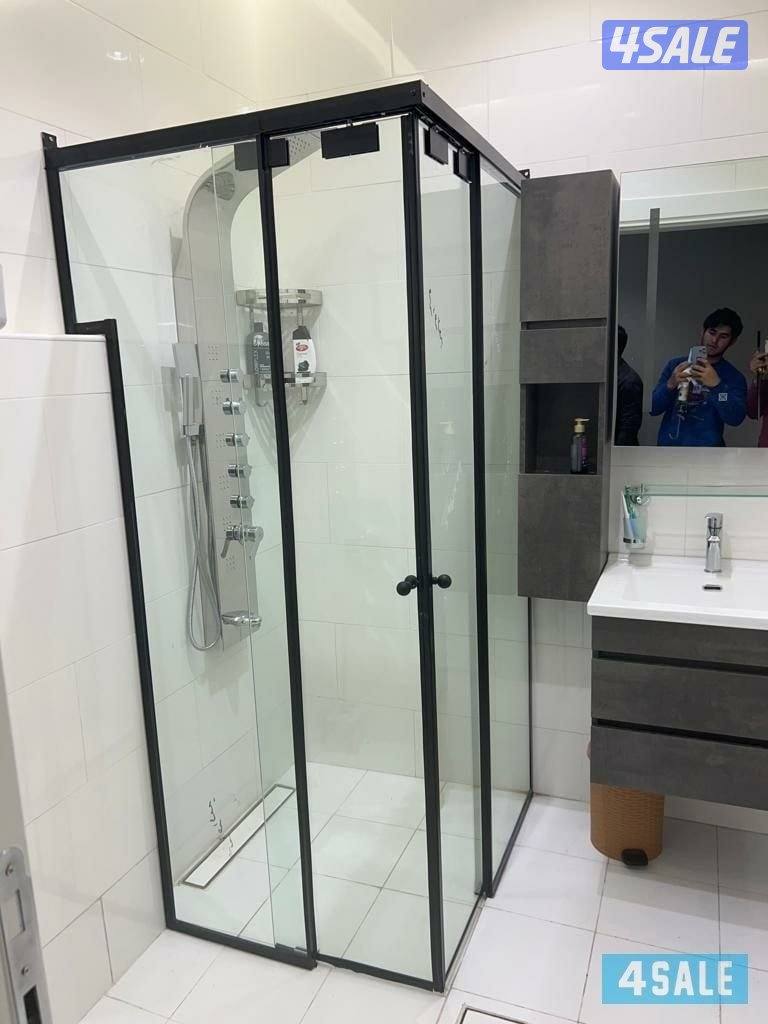 glass door shower box partition aluminium Doors windows shatr glass14