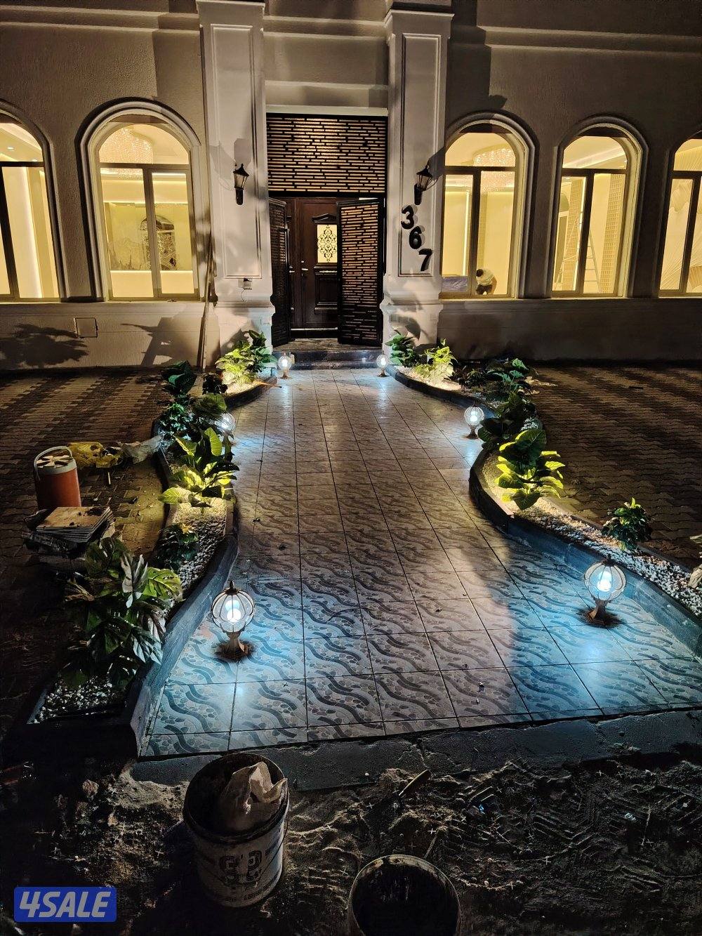 أبو مصطفى لتنسيق  الحدائق  العامه  الداخلية  والخارجية0