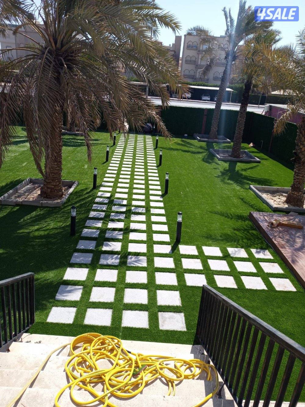 أبو مصطفى لتنسيق  الحدائق  العامه  الداخلية  والخارجية5