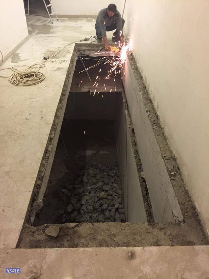 ##قص خرسانه#3