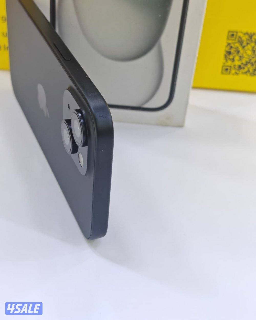 ايفون 15 128 جيجا أسود iPhone 15 128GB Black Used like new3