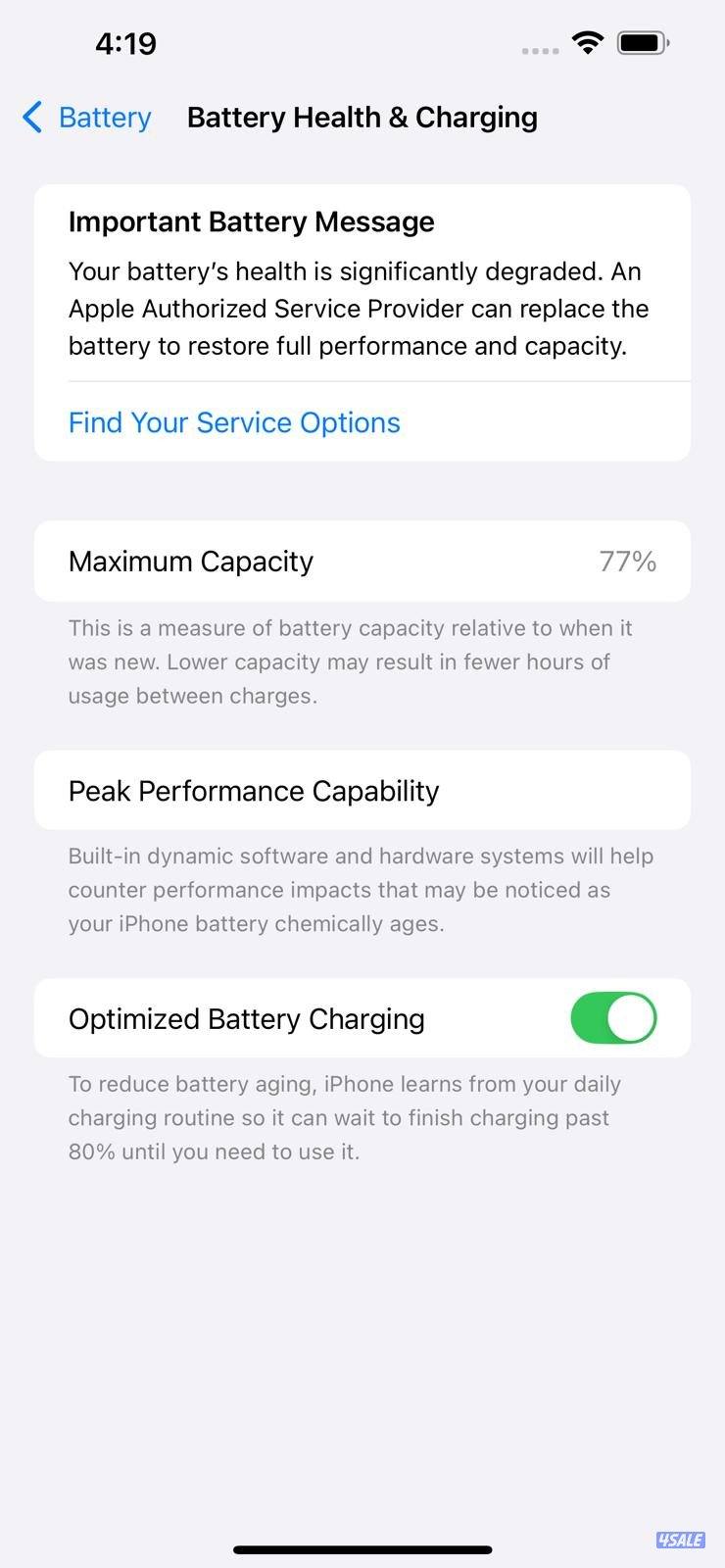 ايفون 13 برو ماكس 256 جيجا iPhone 13 Pro Max 256GB Blue Used like new1