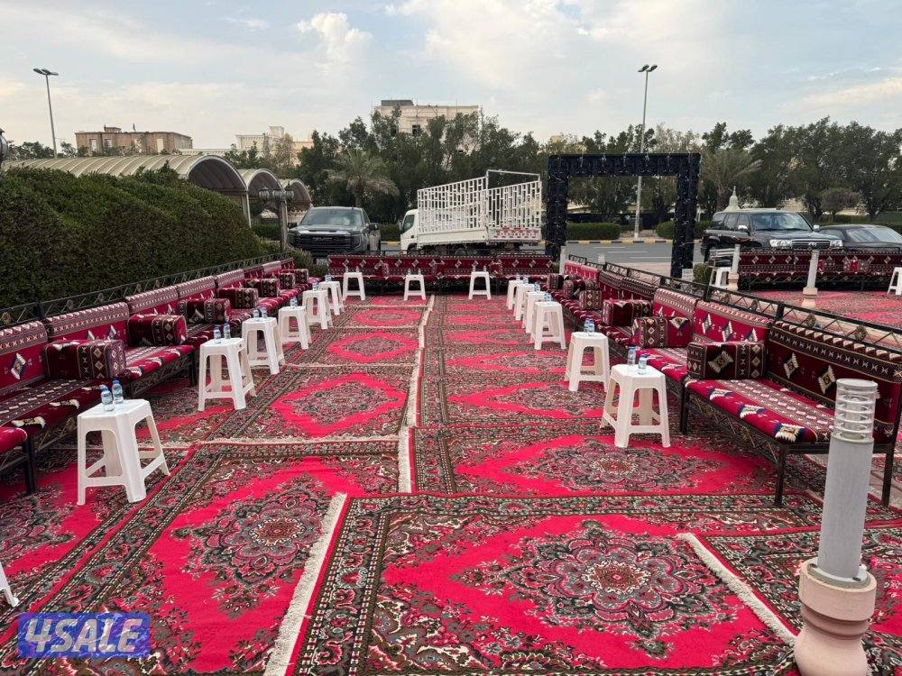 تأجير كراسي وطاولات وزينه منزل تسكير خدمة قهوجية خدمة_سيارات5