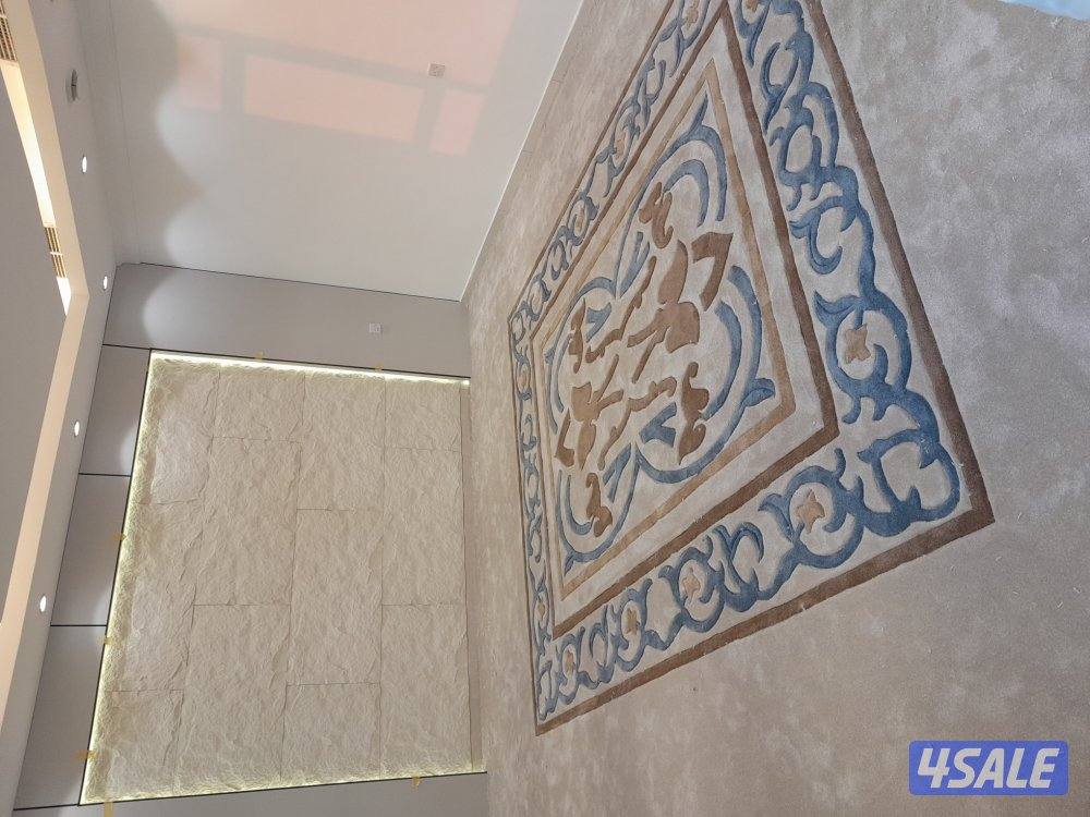 سجاد قص وتنجيد وستاير وباركيه وتركيب درج.  سجاد حفر جميع النقشات7