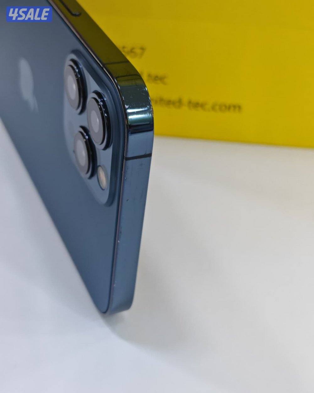 ايفون 12 برو ماكس 256 جيجا iPhone 12 Pro Max 256GB Blue Used like new3