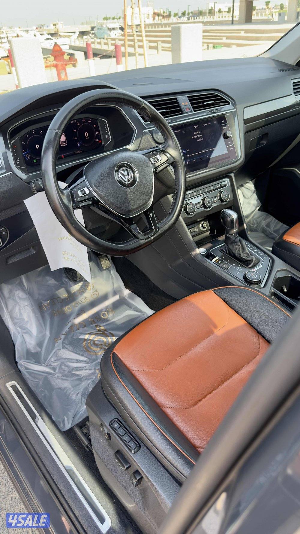 للبيع تيجوان موديل ٢٠١٩ ماشي ٨٠ الف الفل سيرفسات وكاله10