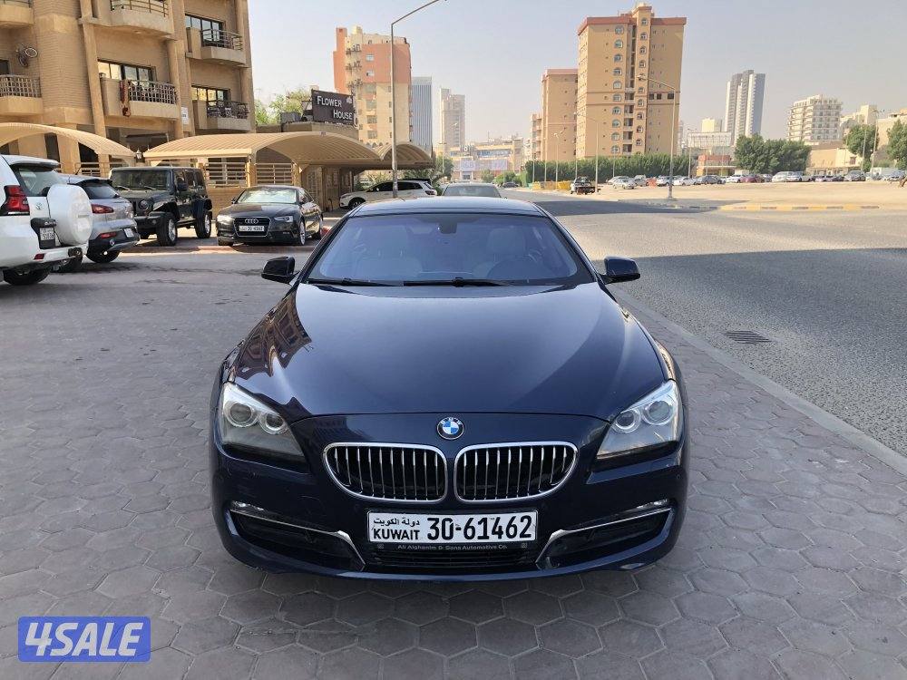 بي ام 640I اعلي فئه كاملة المواصفات عداد109 الف م2015 شرط الفحص0