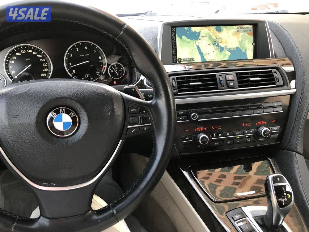 بي ام 640I اعلي فئه كاملة المواصفات عداد109 الف م2015 شرط الفحص4