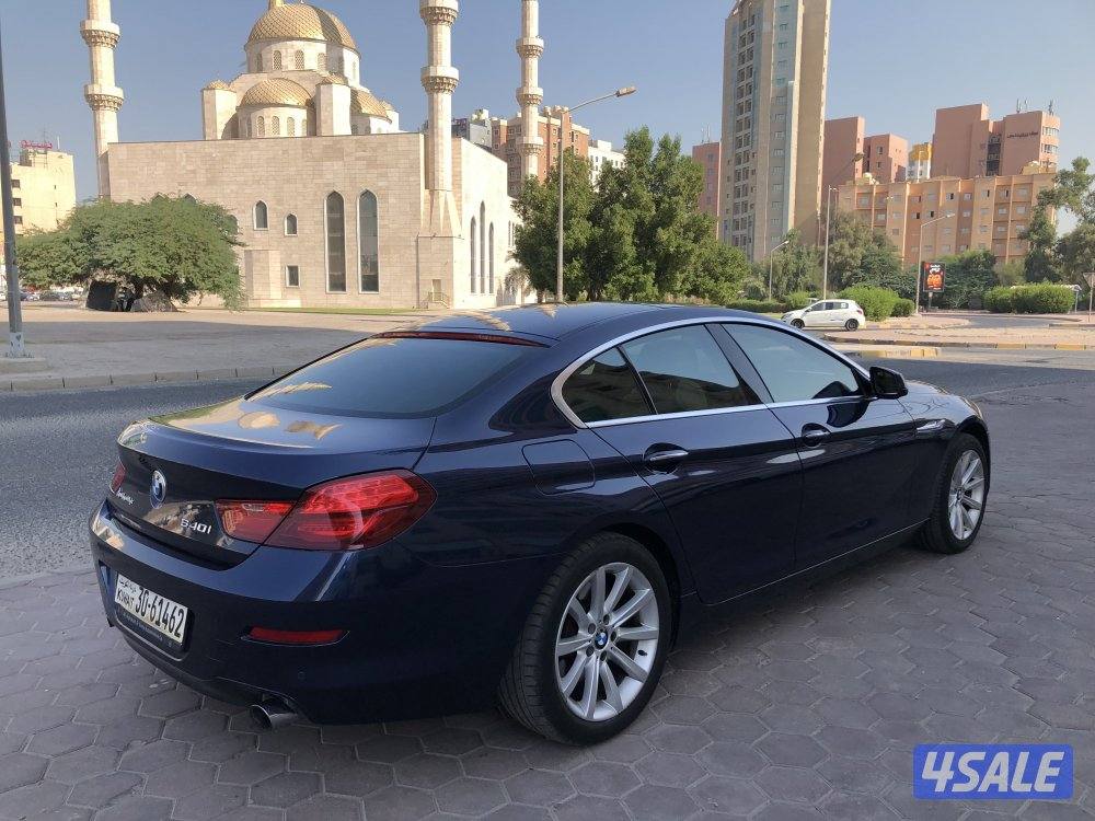 بي ام 640I اعلي فئه كاملة المواصفات عداد109 الف م2015 شرط الفحص5
