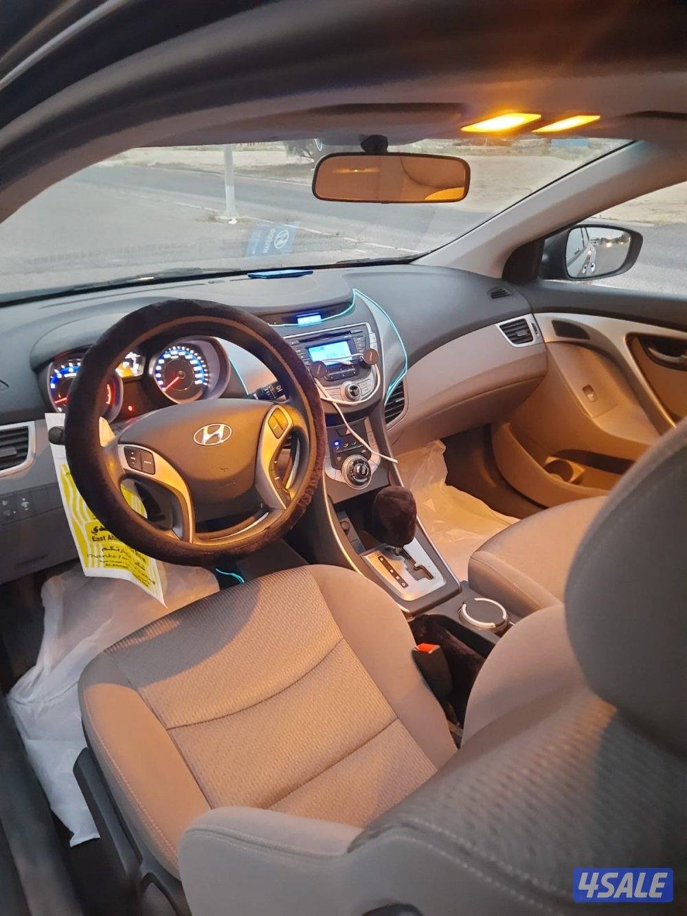 بيعة سريعة إلنترا كوبيه حالة ممتازة ممشى قليل صبغ الوكالة2