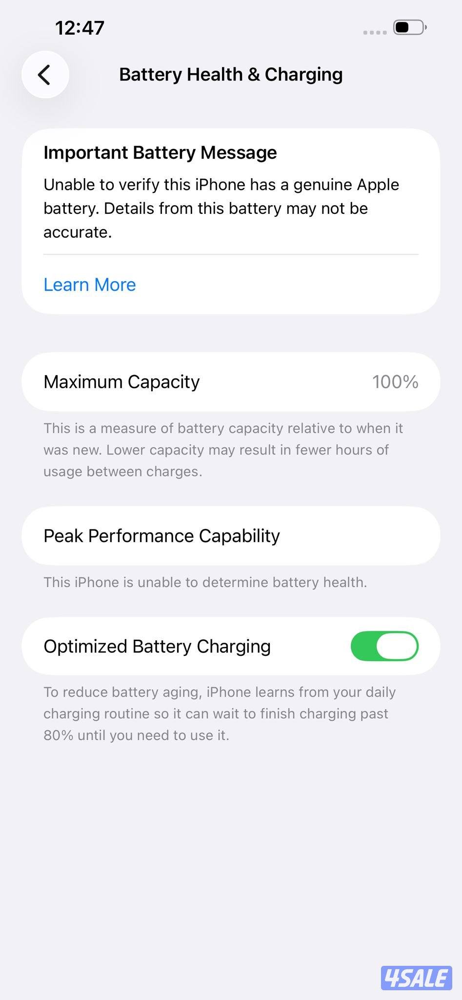 ايفون 13 برو ماكس 256 جيجا أزرق iPhone 13 Pro Max 256GB Blue Used like9