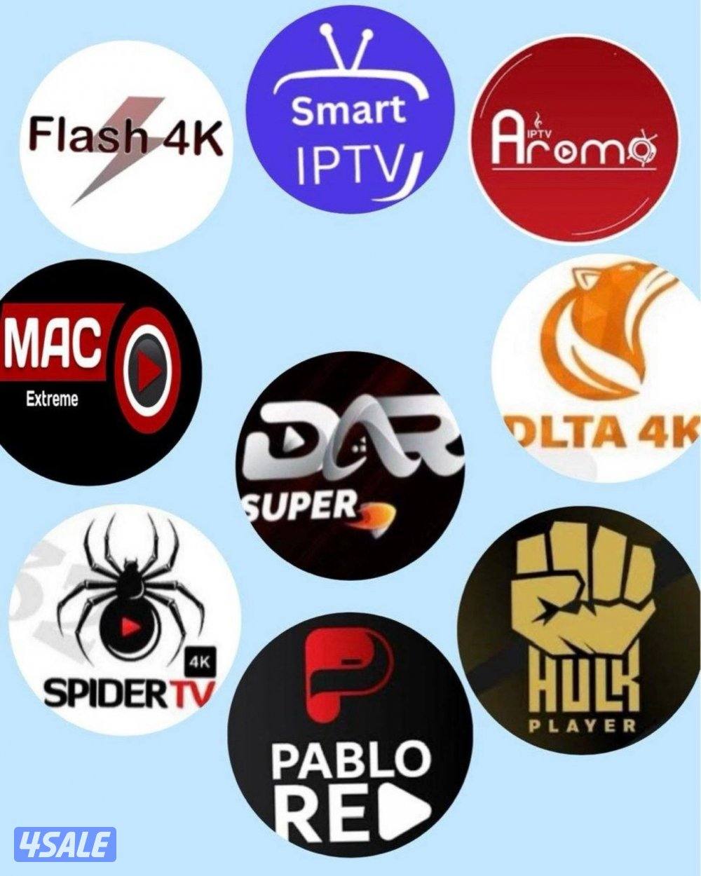 اشتراك تلفزيون سمارت ورسيفر الجني وايباد وتلفون قنوات افلام مسلسلات4