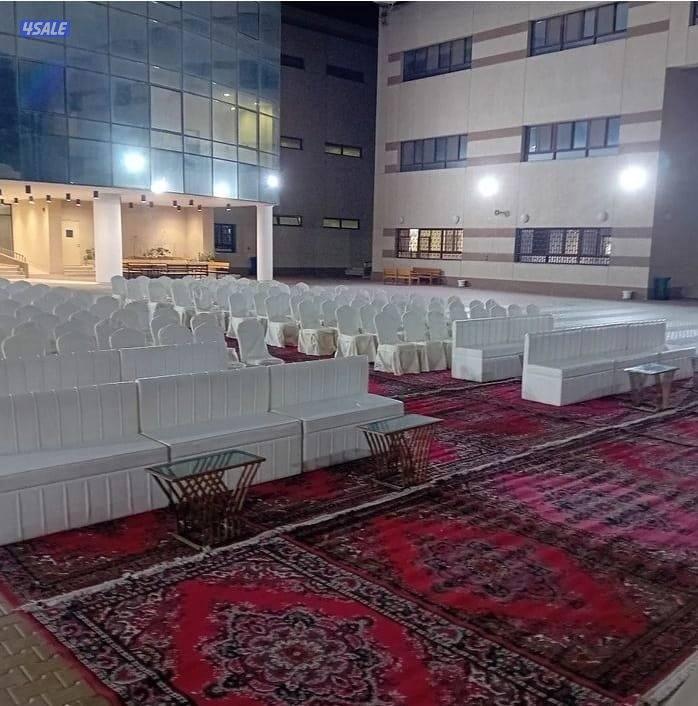 افراح الكويت تأجير كراسي خيم كنفات زينه خدمه ضيافه رجالي2