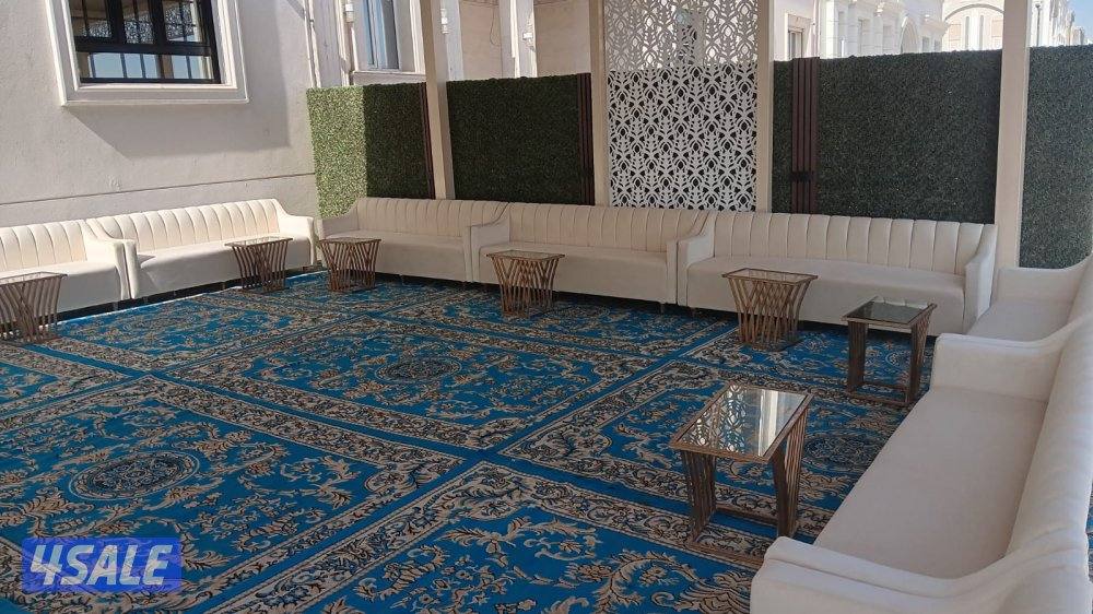 تأجير كراسي وطاولات وزينه منازل وجميع مستلزمات1