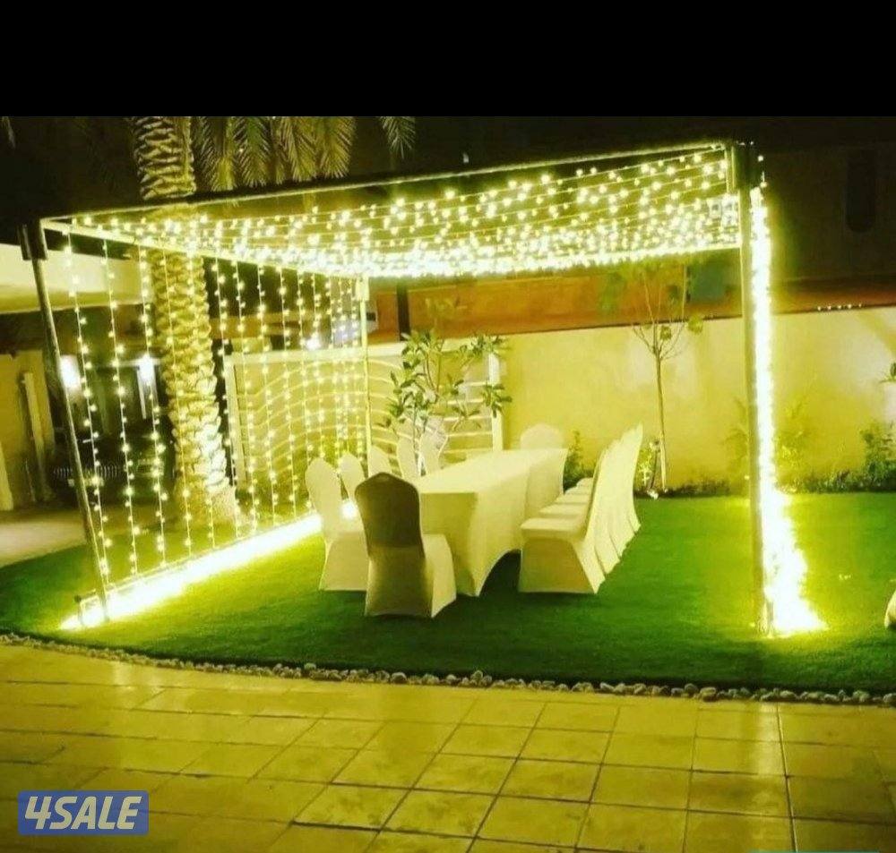 تأجير كراسي وطاولات وزينه منازل وجميع مستلزمات5