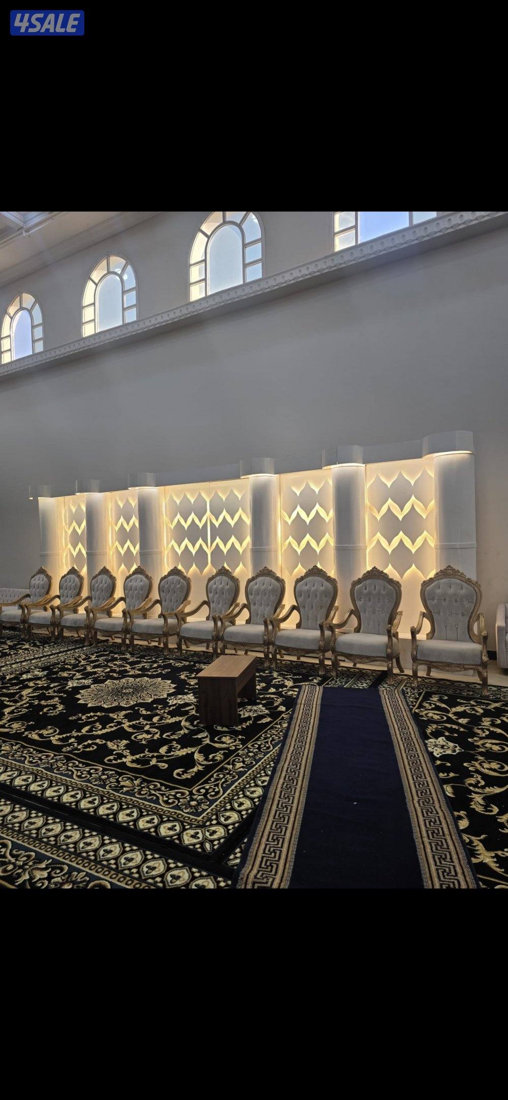 تأجير كراسي وطاولات وزينه منازل وجميع مستلزمات6