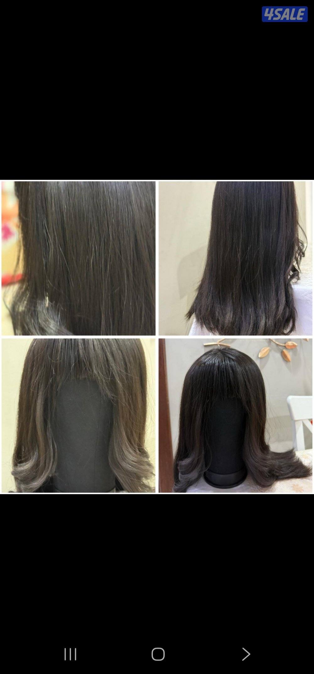 باروكة طول ٢٠ شعر طبيعي سعر الشراء 5005