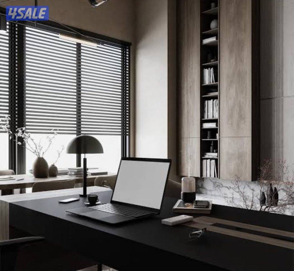 مكتب للإيجار في قلب السالمية – تشطيب سوبر ديلوكس وموقع راقٍ جدا0