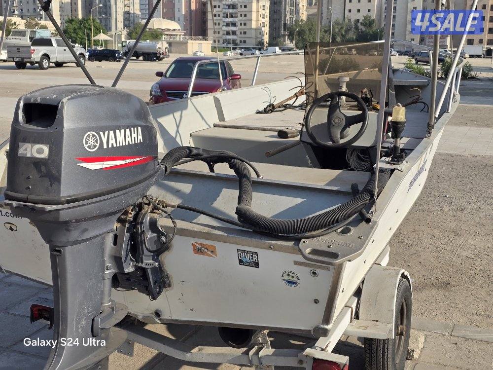 للبيع طراد دوربوت ١٦ قدم بحاله ممتازه للجادين فقط2