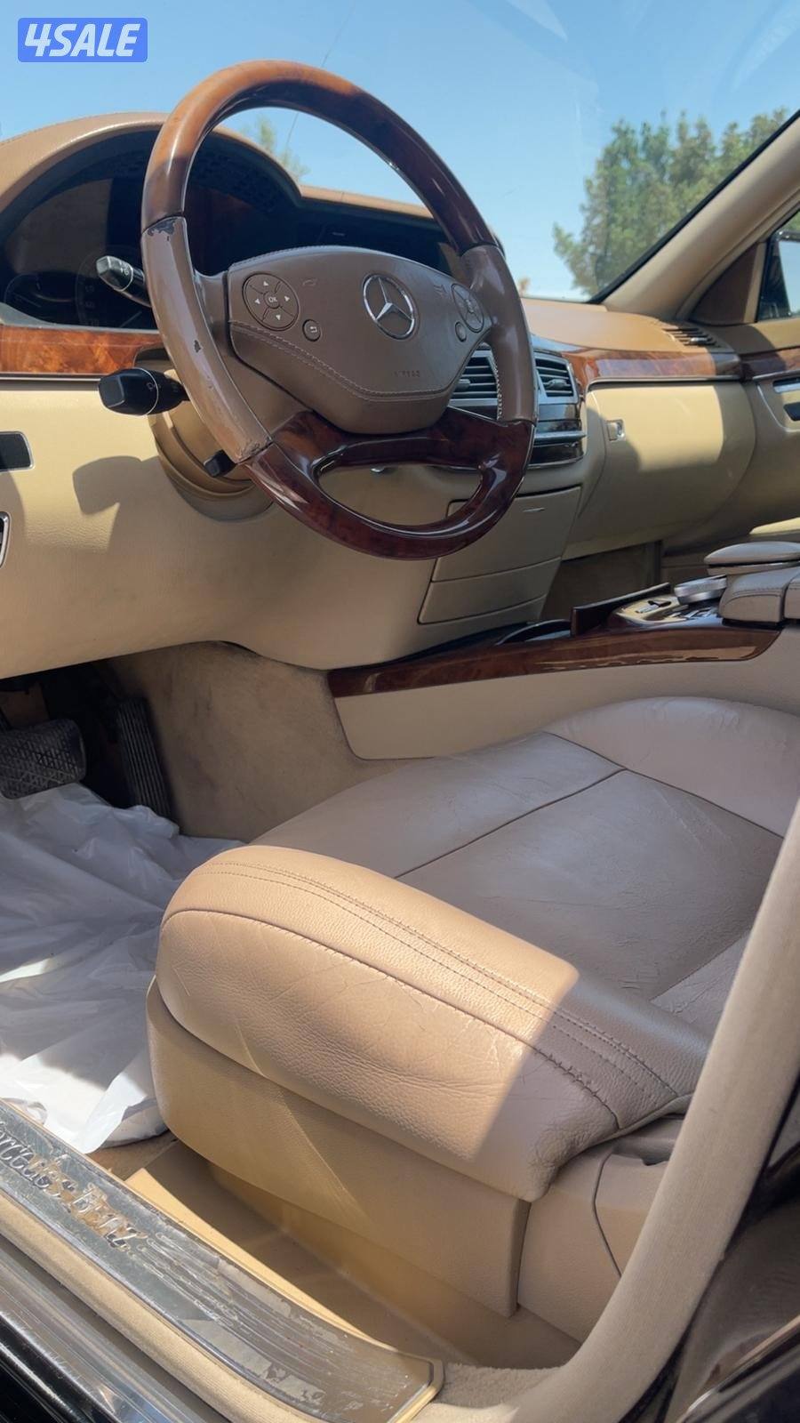 للبيع مرسيدس S350L البشر موديل 2010 مواصفات بنوراما ماشي 220 الف2