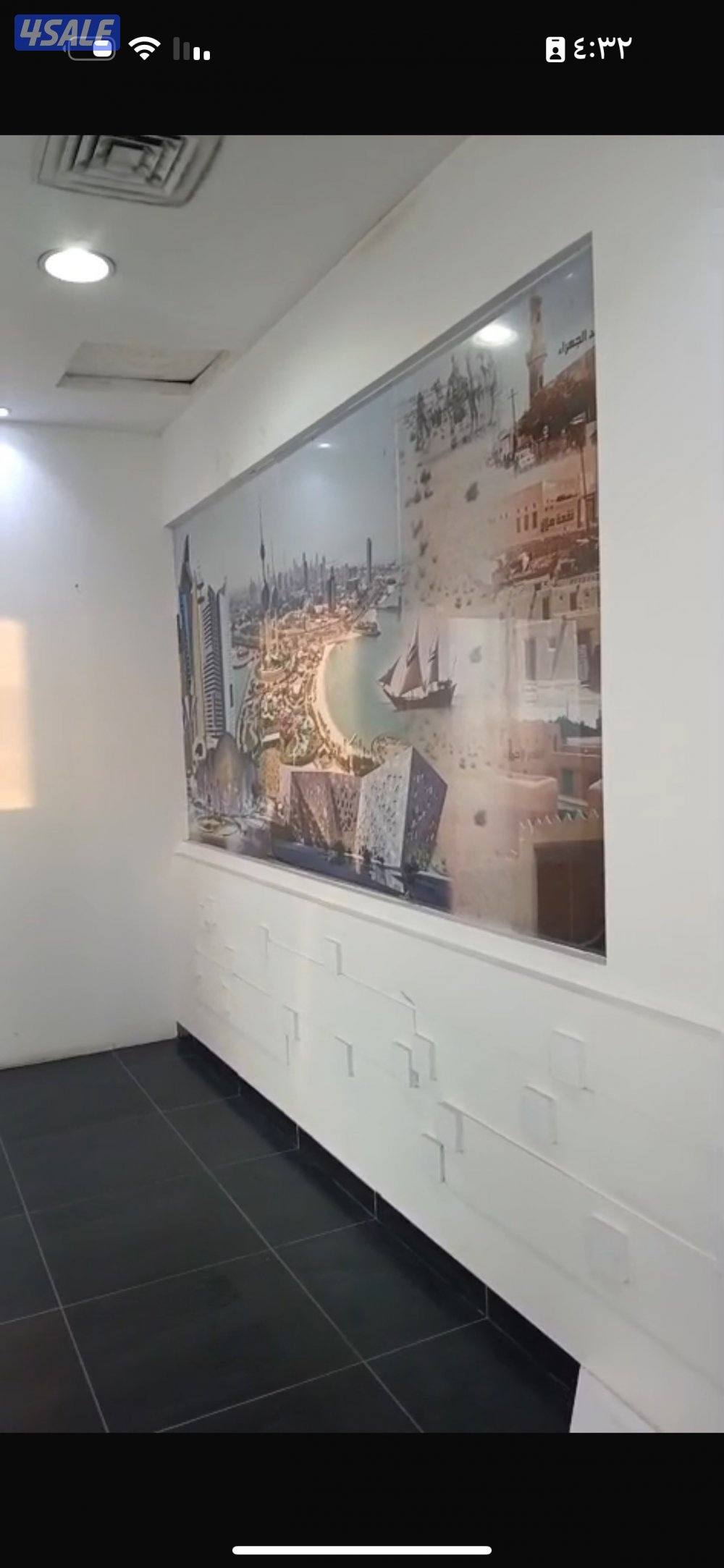 للإيجار دور فخم مشطب بالكامل مساحة ١٣٠ متر رقمين مدني الطابق الخامس5