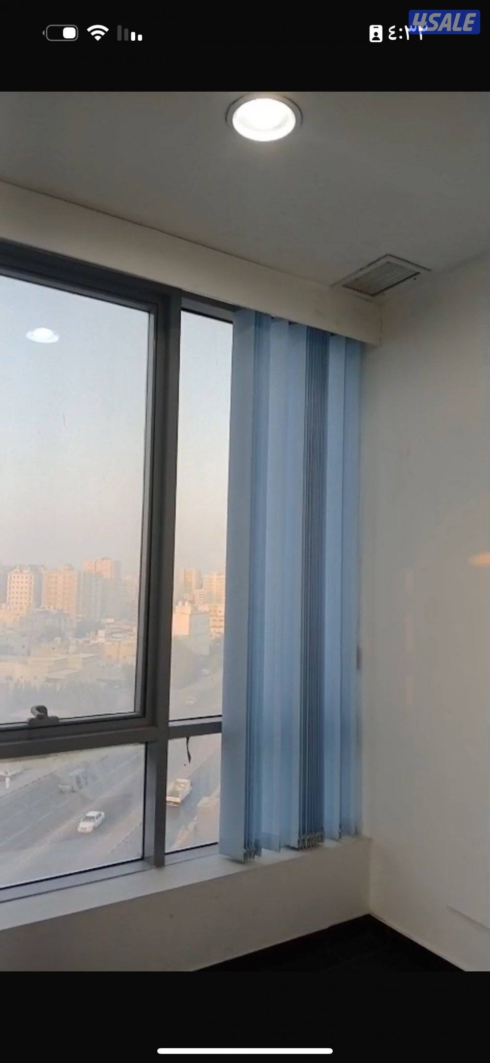 للإيجار دور فخم مشطب بالكامل مساحة ١٣٠ متر رقمين مدني الطابق الخامس6