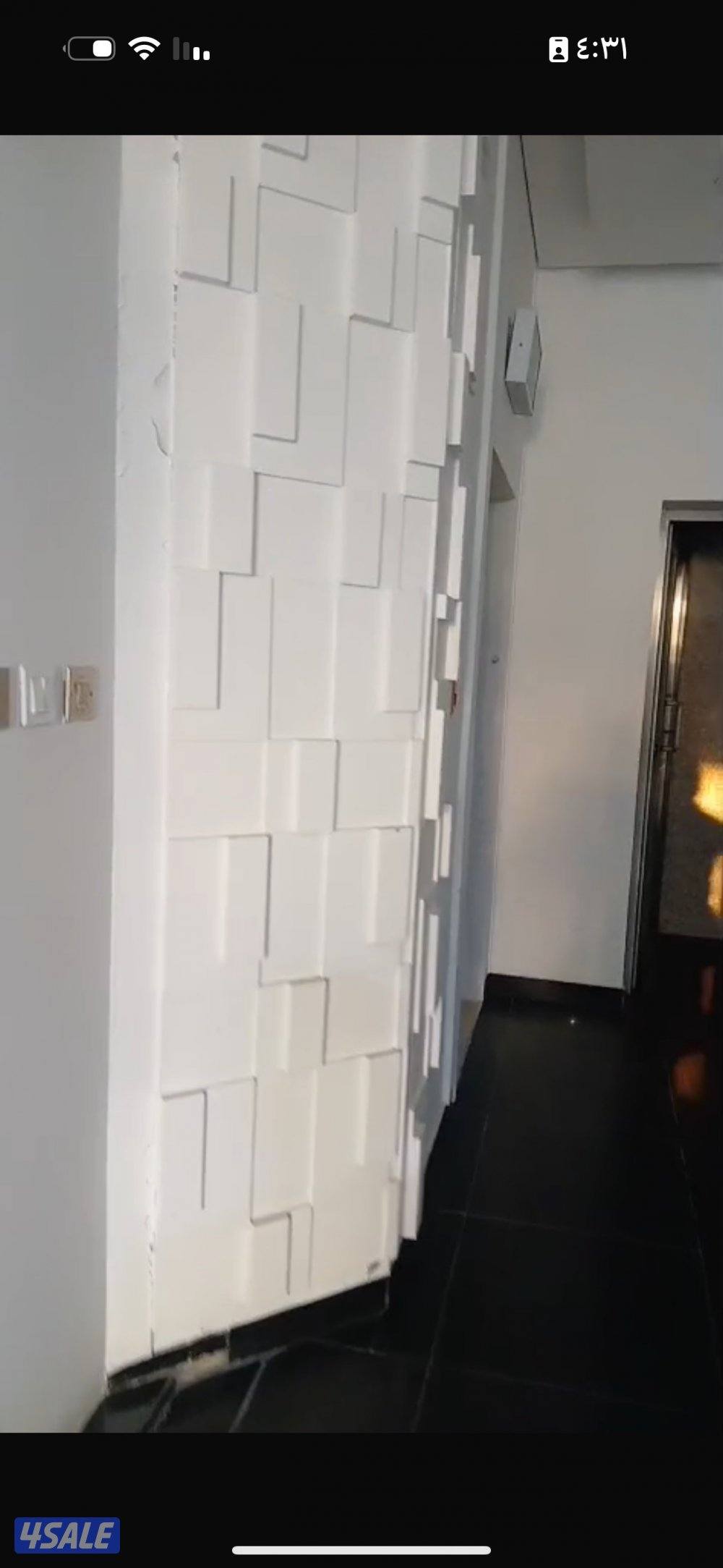 للإيجار دور فخم مشطب بالكامل مساحة ١٣٠ متر رقمين مدني الطابق الخامس7