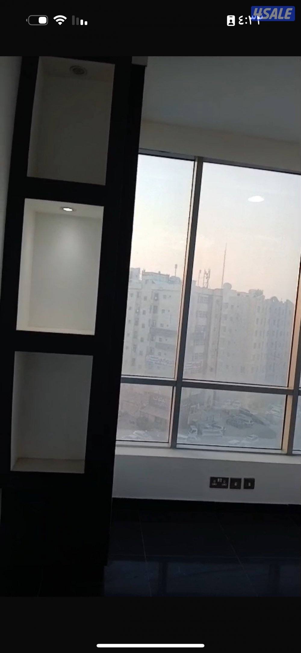 للإيجار دور فخم مشطب بالكامل مساحة ١٣٠ متر رقمين مدني الطابق الخامس10