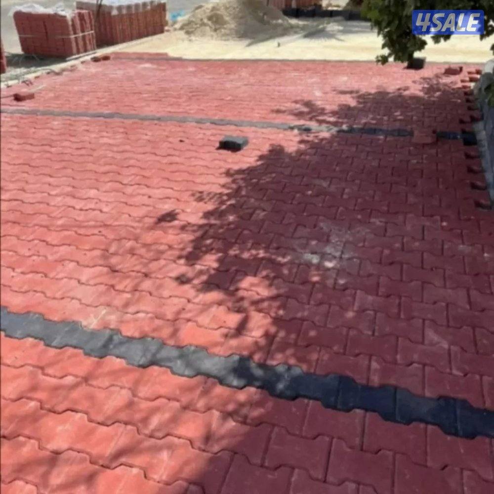 معلم بلاط متدخل وكربستون وصب مزييك أرضيات وجلي كاش وتركيب سياج تركي وج2