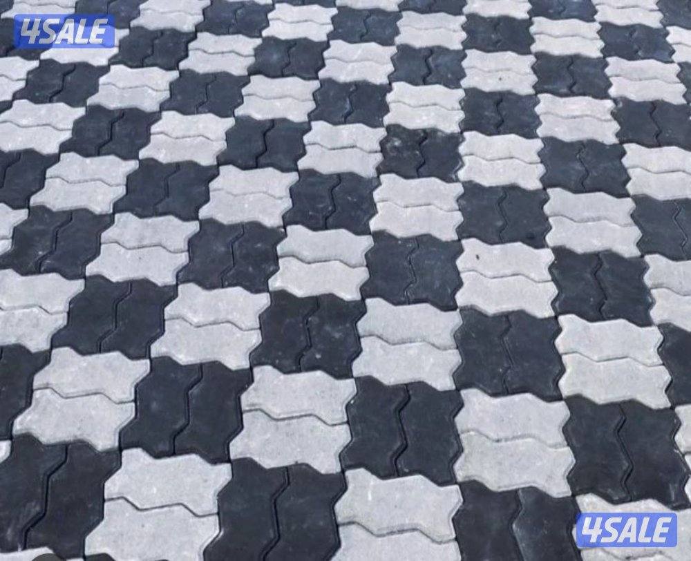 معلم بلاط متدخل وكربستون وصب مزييك أرضيات وجلي كاش وتركيب سياج تركي وج4