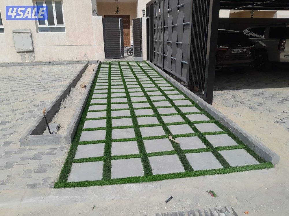 معلم بلاط متدخل وكربستون وصب مزييك أرضيات وجلي كاش وتركيب سياج تركي وج12