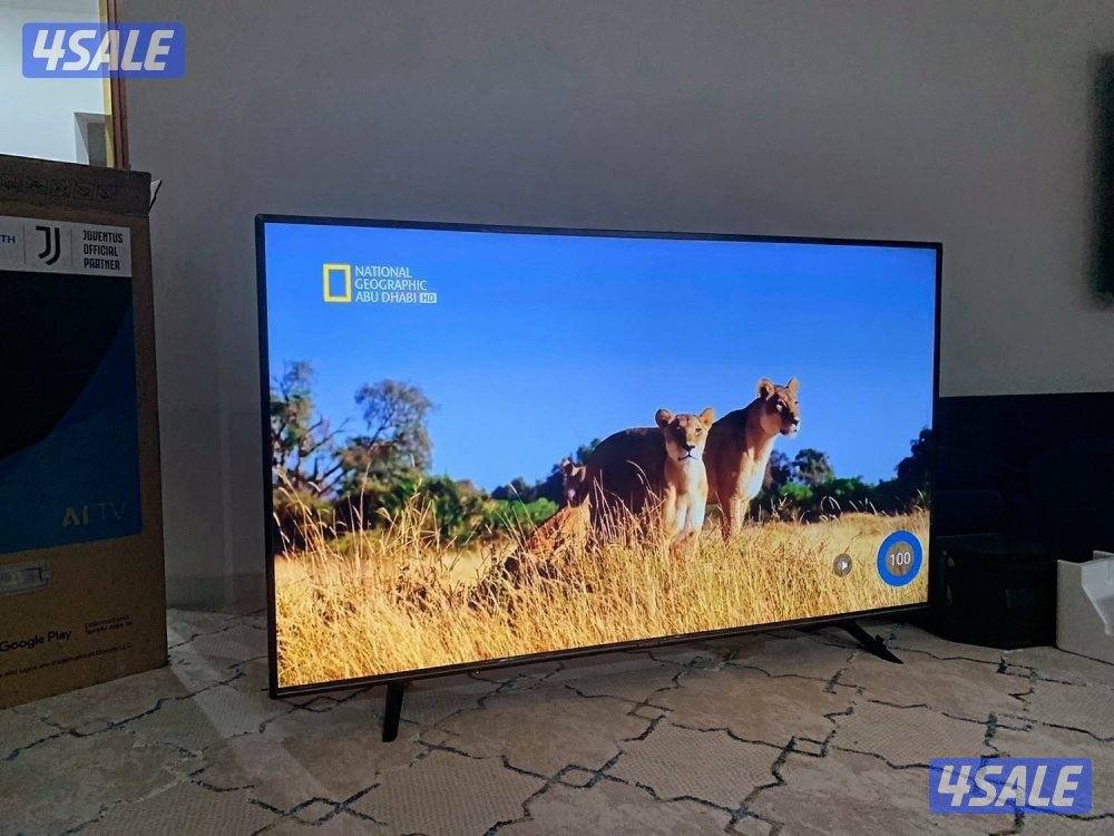 تلفزيونات سمارت أندوريد 4k جديدة للبيع مع التوصيل والتركيب بسعر ممتاز👍3