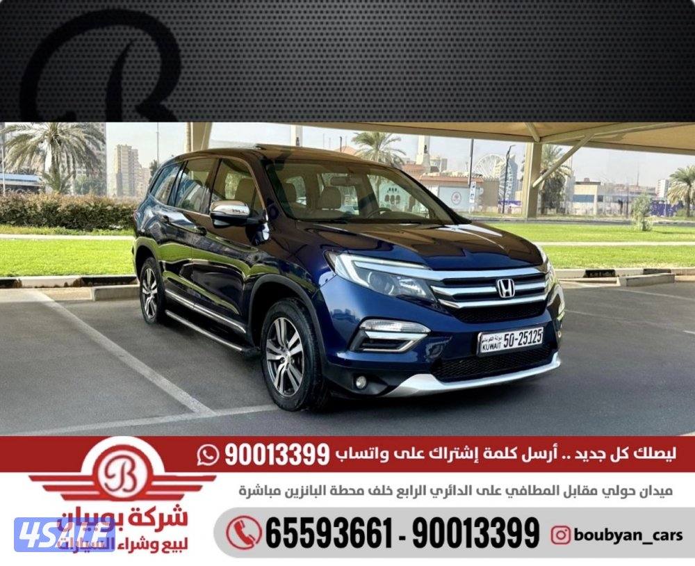 هوندا بايلوت - الموديل:2017 - العداد:1730