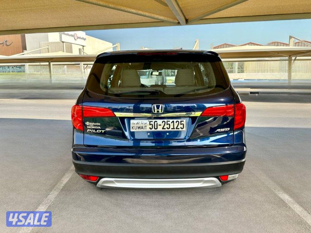 هوندا بايلوت - الموديل:2017 - العداد:1735